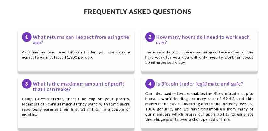 bitcoin trader faq