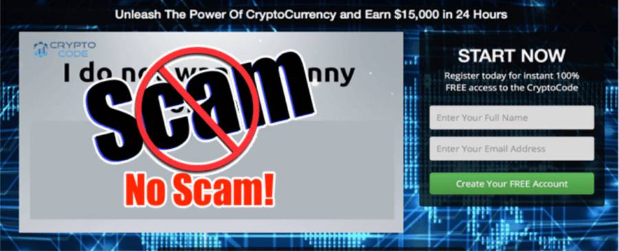 crypto code not a scam
