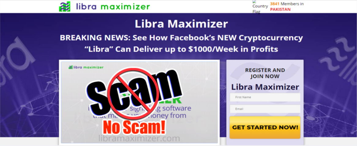 Libra Maximizer Scam