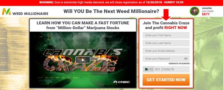 Weed Millionaire Review 2022