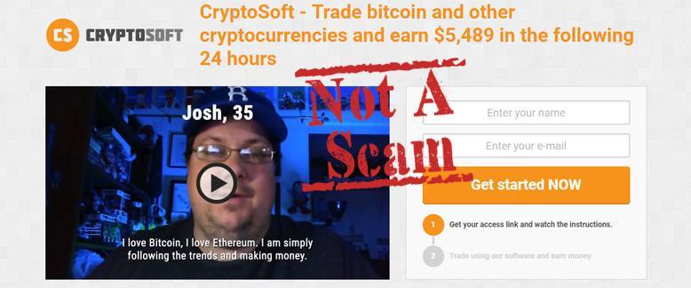 Is CryptoSoft a Scam? Not a Chance!