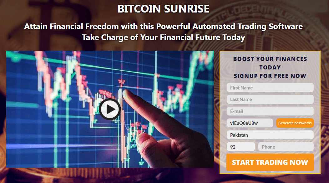 sunrise bitcoin trader)