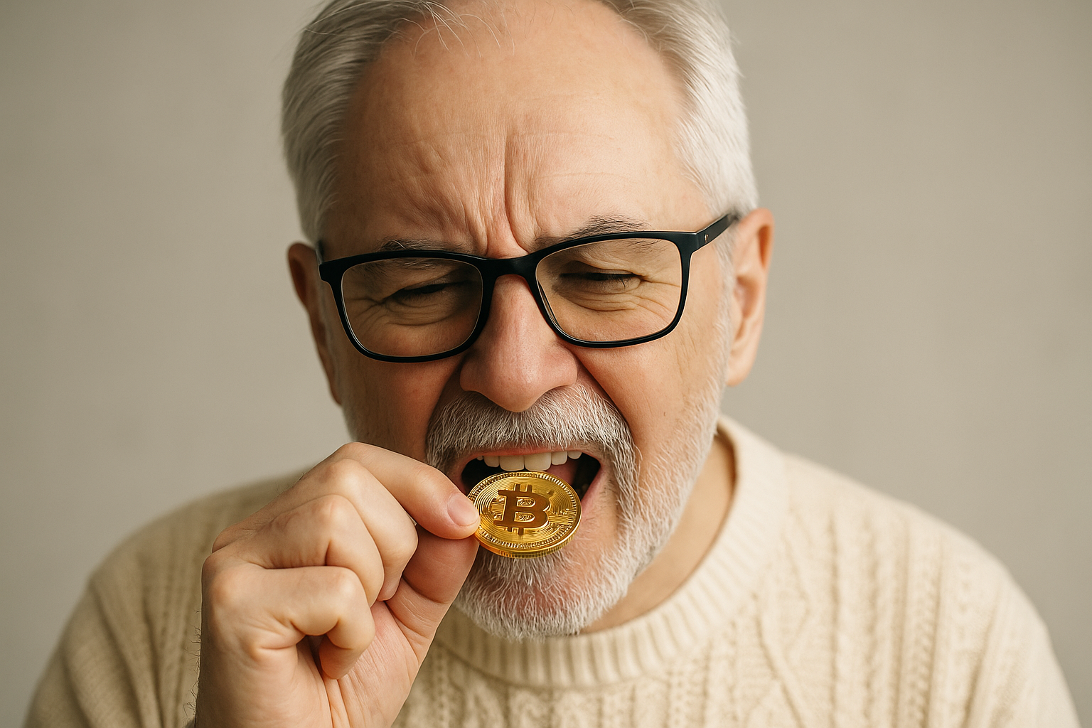 When you're not quite sure what a real Bitcoin looks like