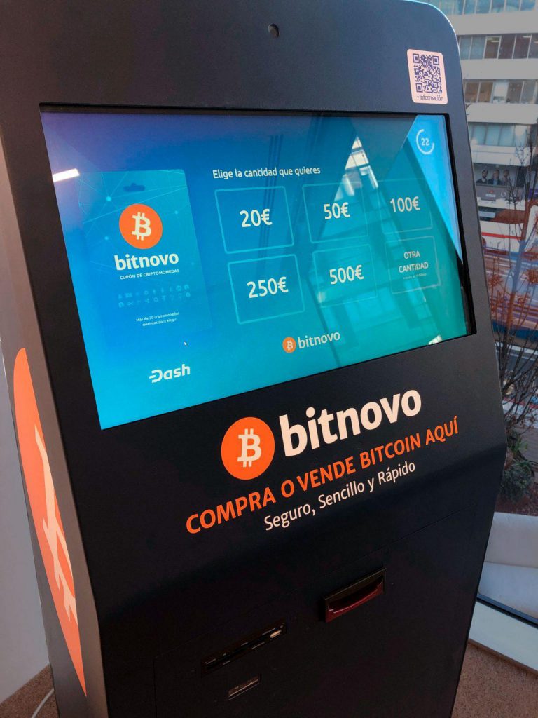 Bitnovo crypto ATM  blending seamlessly into everyday urban life Source: coinhubatm